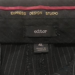 Express Design Studio Editor Trousers Size 4L